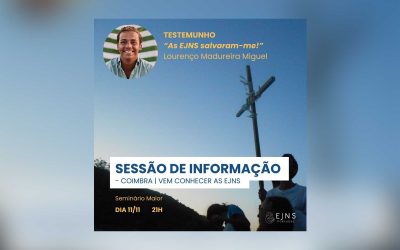 11 Nov • Sessão de Informação das Equipas de Jovens de Nossa Senhora