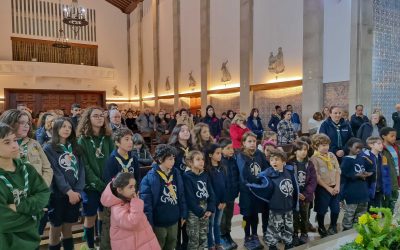 Bênção das crianças dos Agrupamento CNE 347 São Jorge