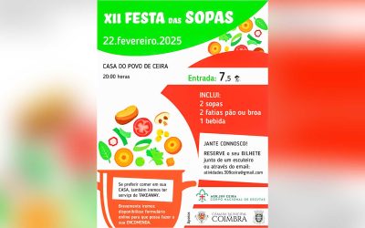 22 Fev • XII Festa das Sopas na Casa do Povo de Ceira