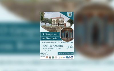 Grupo Folclórico da Casa do Povo de Ceira em Romaria ao Santo Amaro