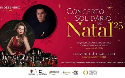 Concerto Solidário de Natal reúne música e solidariedade no Convento de São Francisco