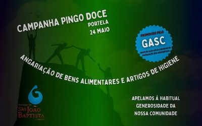 Angariação de bens alimentares e artigos de higiene na Portela