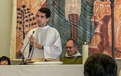 Unidade Pastoral de São José e São João Baptista acolhe seminarista