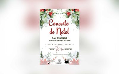 8 Dez • Concerto de Natal “Sax Ensemble” em Castelo Viegas